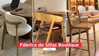 Gott  Fabrica de sillas boutique  Diseños a medida en mobiliario  Made