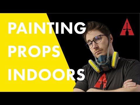 3 Spray Paint Alternatives to Paint EVA Foam Cosplay Props and Costumes in a Small Space