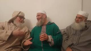 ١- لقاء الشيخ مشهور بالشيخ محمد الجردي والشيخ محمد احمامو وجمع من طلبة العلم. image