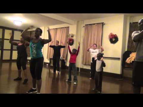 Zumba fitness with Vignette Fleury