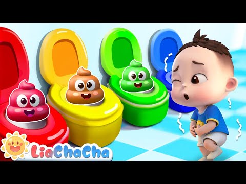 Time to Go Potty | Potty Training Song for Toddlers | Kids Songs & Nursery Rhymes | LiaChaCha