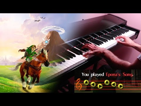 The Legend of Zelda - Epona's Song - Jazz Piano Video