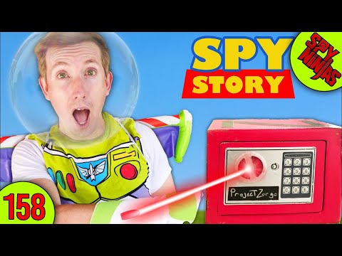 RED SAFE BLOWN OPEN! - Spy Ninjas #158