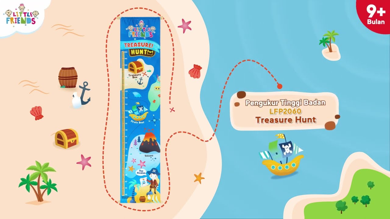 Pengukur Tinggi Badan Treasure Hunt