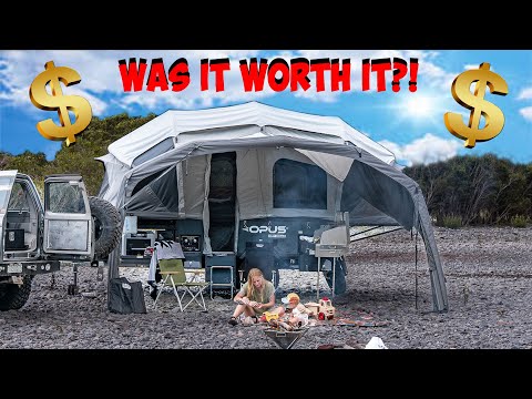 Watch BEFORE buying! OPUS OP4 camper trailer review & walkthrough.