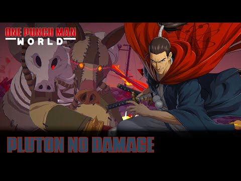 ONE PUNCH MAN WORLD - SSR Atomic Samurai vs Pluton (No Damage)