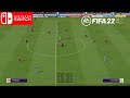 FIFA 22 Nintendo Switch Brentford Vs Manchester City Gameplay HD