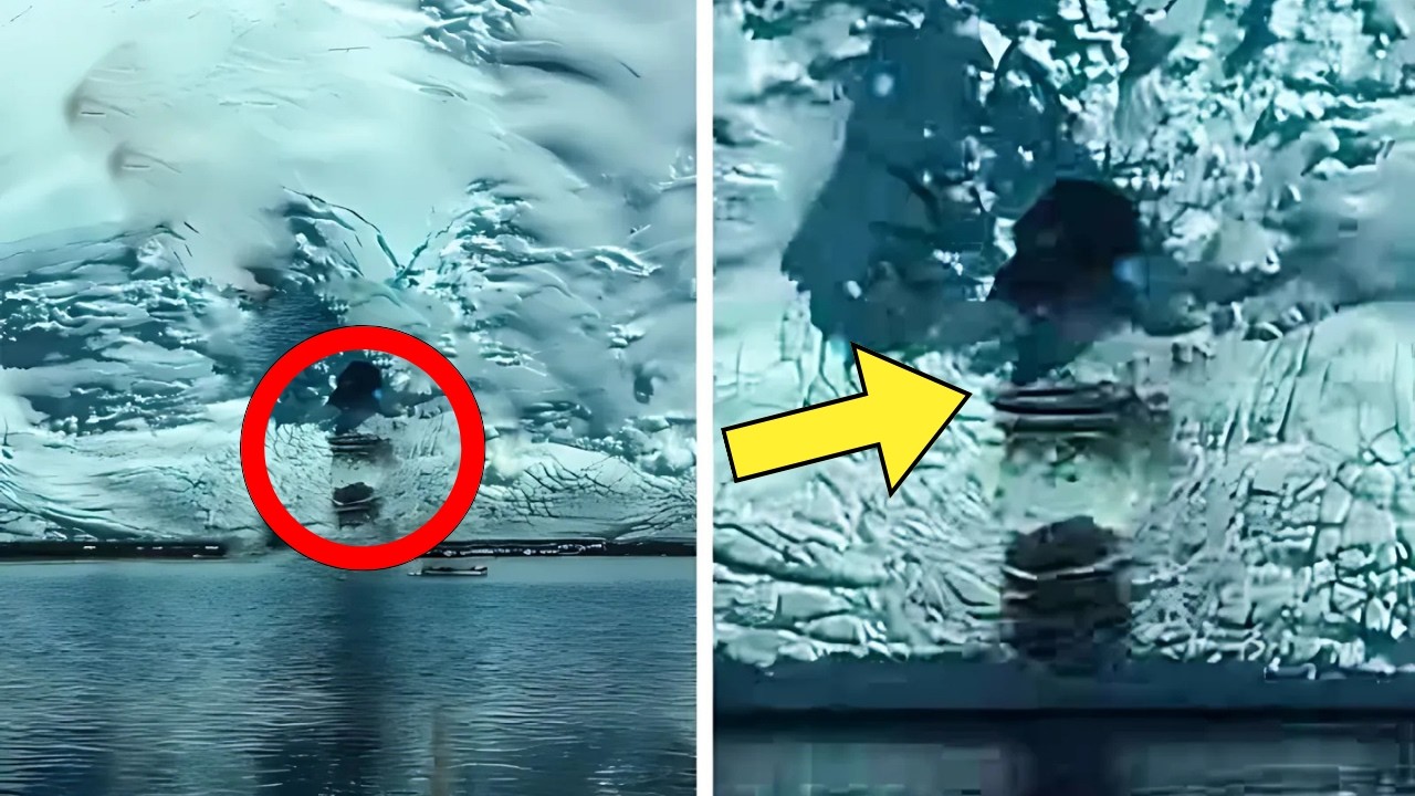 Scientists Find Mysterious Cave In Iceberg. They Turn Pale When Seeing What's Inside