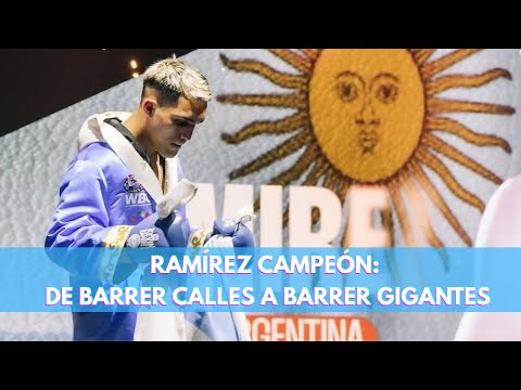 Kevin Ramirez HEAVYWEIGHT CHAMPION: from sweeping streets to sweeping giants #boxing #video #arge...