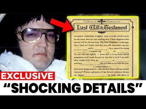 Elvis Presley’s Hidden Will Was Finally Discovered — What It Says About Lisa Marie Will Break You