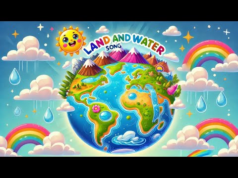 Land and Water Song for Kids | Learn About Earth’s Landforms and Water Bodies
