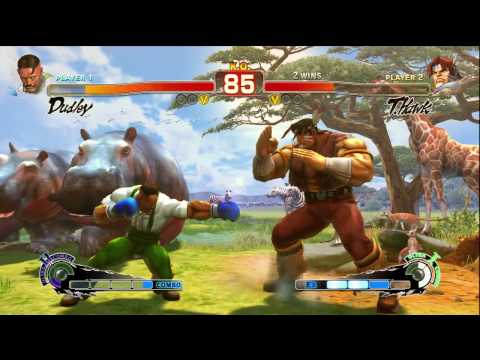 The Golden Gunman (Dudley) vs Carpet (T.Hawk) - Super SF4 Preview London