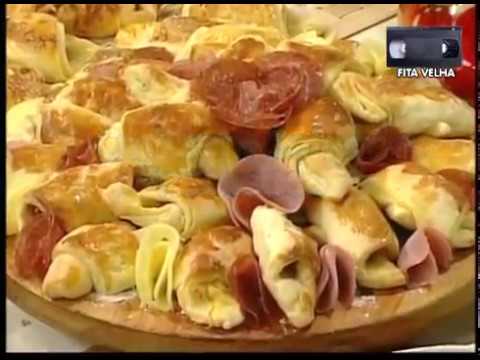 Palmirinha - Croissant Salgado Recheado - Tv Culinária 2007