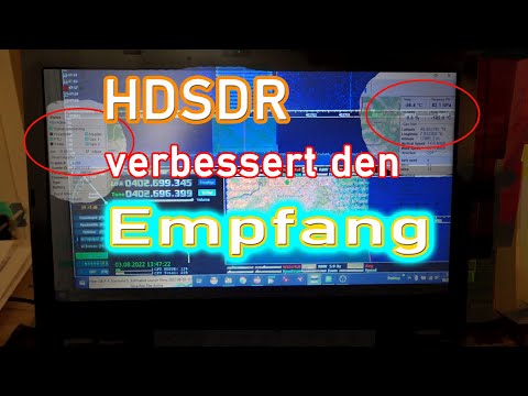 HDSDR vs. SDRsharp ► besserer Empfang mit RTL SDR Funkscanner ► increasing reception