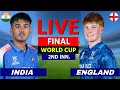 INDIA Vs ENG FINAL U19 World Cup 2026 Live Cricket Match Today Hindi Commentary 2ND INN