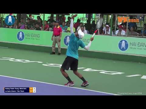 Trung Vung Tau - Minh Duc 🆚 Quoc Khanh - Tien Thinh * Vntennis - haidang - tayninh - sieucup