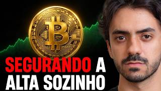 O BITCOIN ESTÁ ESTRANHAMENTE FORTE