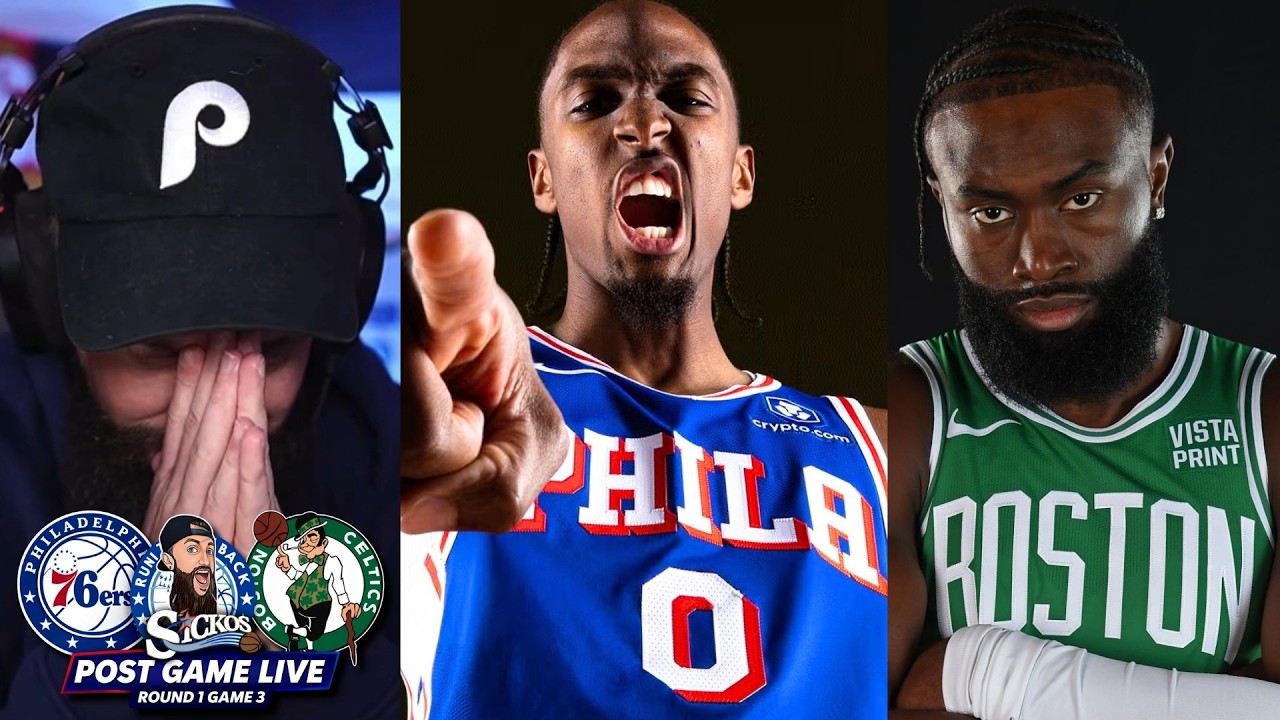 SIXERS CHOKE VS CELTICS IN CRUNCH TIME LIKE THE SIXERS WE ALL KNOW AND LOVE. - Game 3 Post Game Live