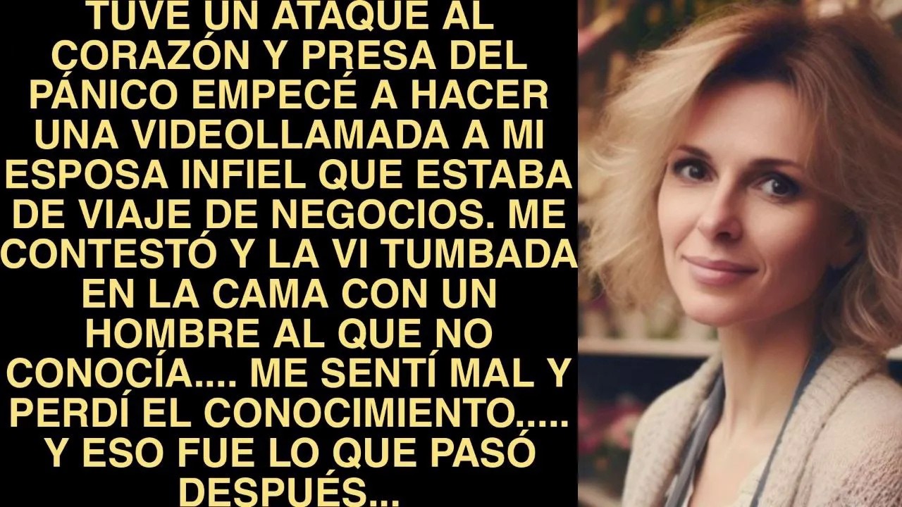 Tuve Un Ataque Al Corazón Y Presa Del Pánico Empecé A Hacer Una Videollamada A Mi Esposa Infiel