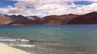 preview picture of video 'India ladakh pangong lake , india backpack travel'
