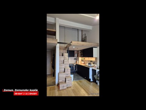 Na prodaju: Jednoiposoban Stan – Zemun, Zemunske kapije | 39+6m² | ID 4381