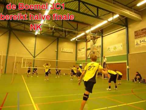 de Boemel C1 haalt halve finale NK volleybal