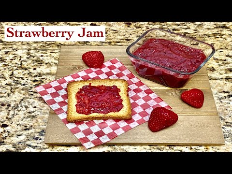 How to make Strawberry Filling - Mermelada de Fresa - Relleno de Fresa para pasteles - Receta Facil