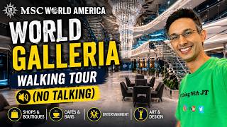 FIRST LOOK at MSC World America's World Galleria