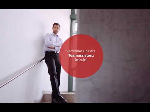 Karrierevideo mit Untertitel Teamassistenz