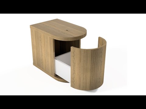 Woodwork for Inventor Öökapp Tutorial