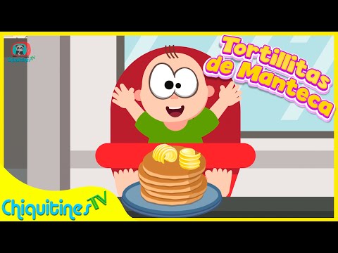 ⭐️ NEW ⭐️ 🥞 Butter Tortillas 👏 CHILDREN'S SONG | Cartoons in Spanish 🎶 – ChiquitinesTV