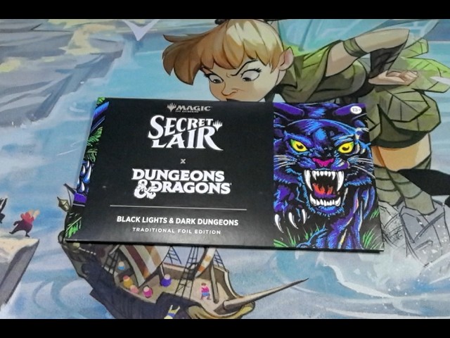 Vídeo relacionado con Magic: The Gathering Secret Lair x Dungeons & Dragons: Black Lights & Dark Dungeons Foil Edition