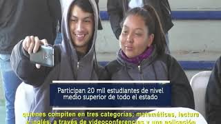 INAUGURA GOBERNADOR, CONCURSO ACADÉMICO DE EDUCACIÓN EN EL QUE PARTICIPAN 20 MIL JÓVENES DE NIVELO M