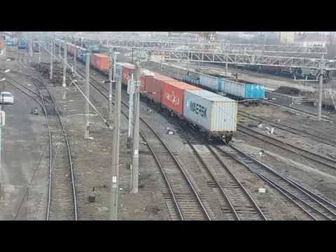 Trei trenuri la pasarela Solventu din Timișoara