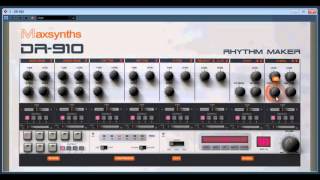 Video thumbnail for DR-910 Rhythm Maker by Max Synths by UPROAR 24
