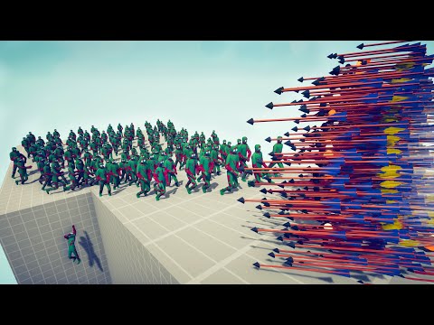 GODS ARMY vs 100x ZOMBIES - Totally Accurate Battle Simulator TABS