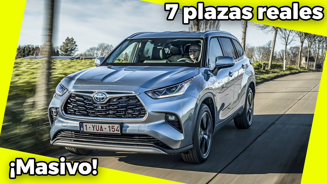 ¡7 plazas reales! | Prueba / Review Toyota Highlander