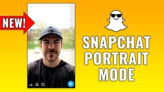 How to Use Snapchat Portrait Mode (blurred backgrounds)