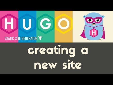 Creating a New Site Directory Structure | Hugo Static Site Generator | Tutorial 4