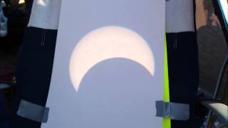 preview picture of video 'Solar Eclipse 2012 Burgon Family Kanarraville Utah'