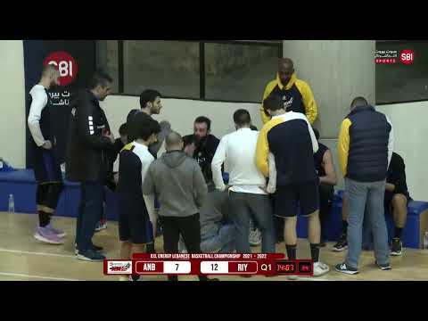 Anibal VS Riyadi – Round 14 - March 8, 2022 -  XXL Energy Lebanese Basketball Championship #LBF