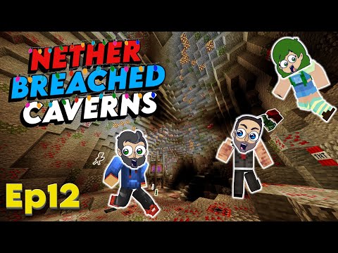 Intense Minecraft Nether Rescue Mission with Skizzleman