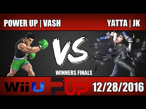 PowerUp | Vash (Little Mac) vs. Yatta | JK (Bayonetta) - Wii U Winners Finals - SOS