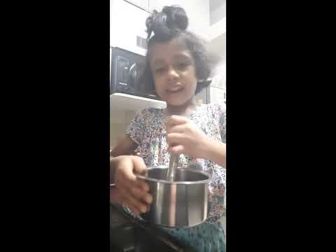 Master Chef  - Ahana with her  Oreo Ice cream reciepe