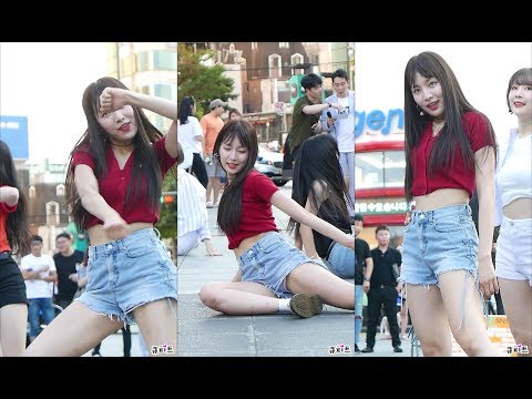 180811 네이처(Nature) 새봄 직캠- Dance The Night Away(트와이스) [신촌버스킹] fancam