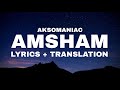 Aksomaniac Amsham Lyrics Translation Ft M H R Bhumi Circle Tone