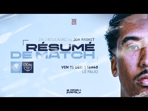 BOULAZAC 79 - 78 JDA DIJON - J14 - Betclic ELITE 25/26