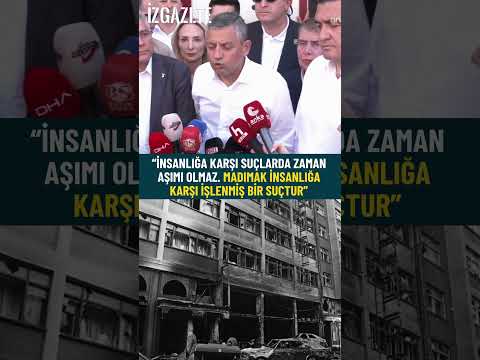 “İnsanlığa karşı suçlarda zaman aşımı olmaz. Madımak insanlığa karşı işlenmiş bir suçtur” #madımak