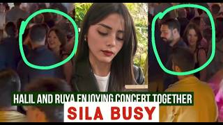 Halil Ibrahim Ceyhan and Ruya Coric Enjoying Concert Together !Sila Turkoglu Busy
