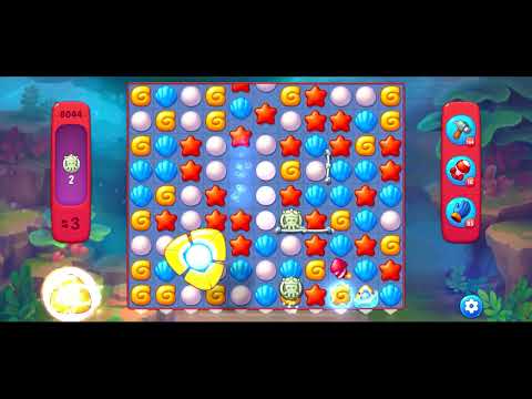 Fishdom Hard level 8044 no boosters フィッシュダム